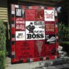Act Like Gentleman Lacrosse Men Red Quilt Blanket Vh09  Quilt